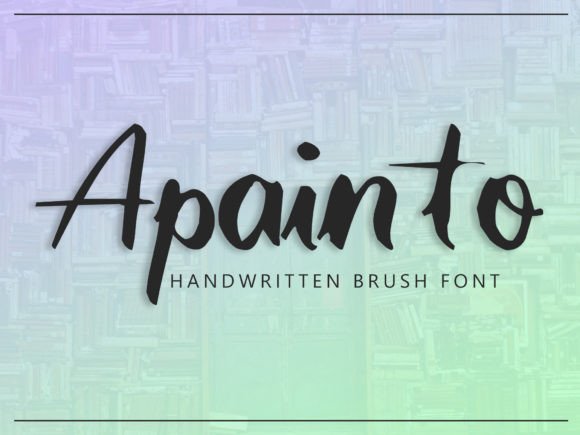 Apainto: The Energetic Brush Script for Modern Design