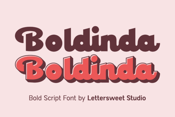 Boldinda: The Script Font That Makes Text a Statement
