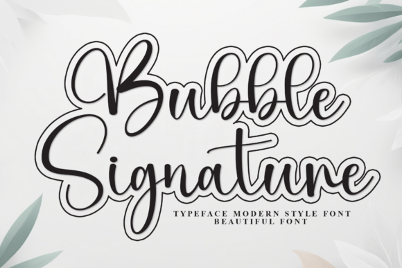 Bubble Signature: Making Your Text Pop with 3D Personality