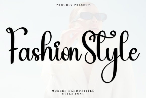 Fashion Style Font: An Elegant Script for Creative Projects