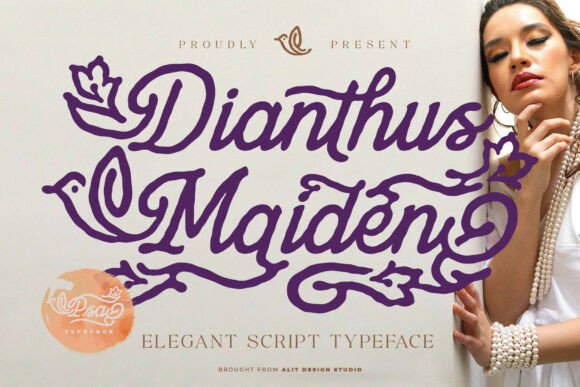 Graceful Romance in Every Stroke: Meet Dianthus Maiden