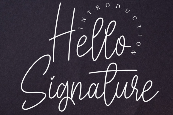 Hello Signature: Adding a Personal Touch to Modern Design