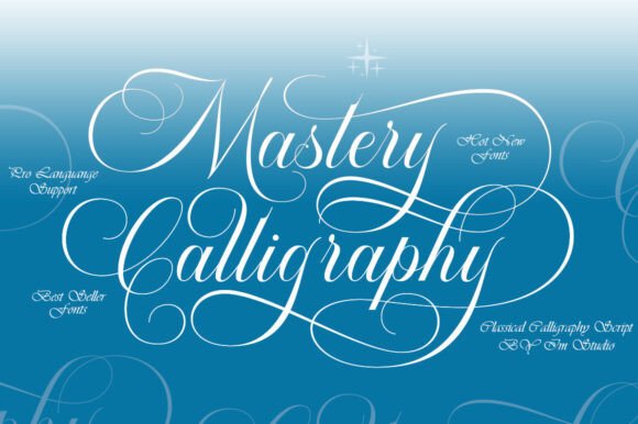 Mastery Calligraphy: Where Classic Elegance Meets Modern Design
