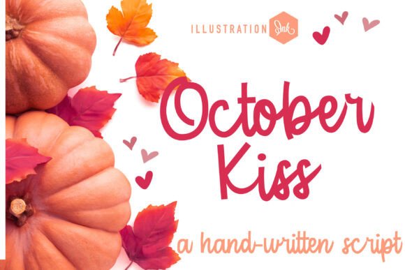 October Kiss: A Hand-Crafted Font for Authentic Connection