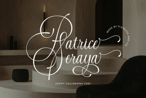 Patrice Seraya: The Script Font for Elegant Branding