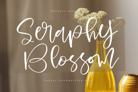Seraphy Blossom: A Font That Feels Like a Personal Touch