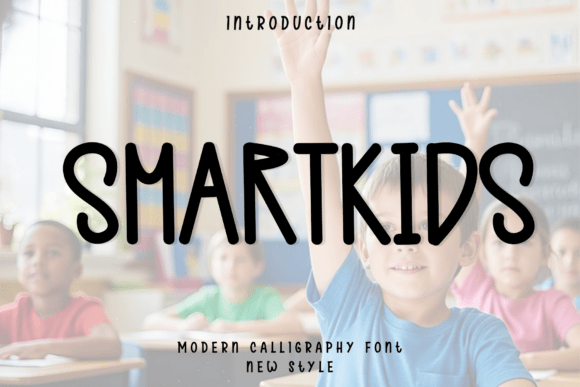 Smartkids: A Modern Handwritten Script Font for Elegant Design
