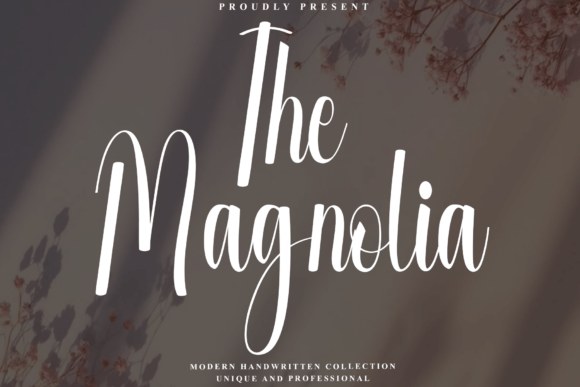 The Magnolia: A Font That Captures Autumn's Elegance