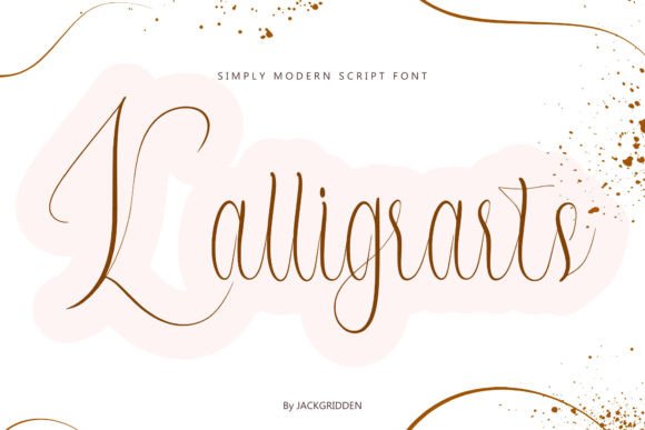 Where Script Meets Art: The Kalligrarts Font